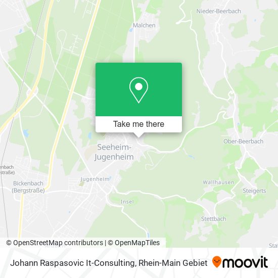Карта Johann Raspasovic It-Consulting