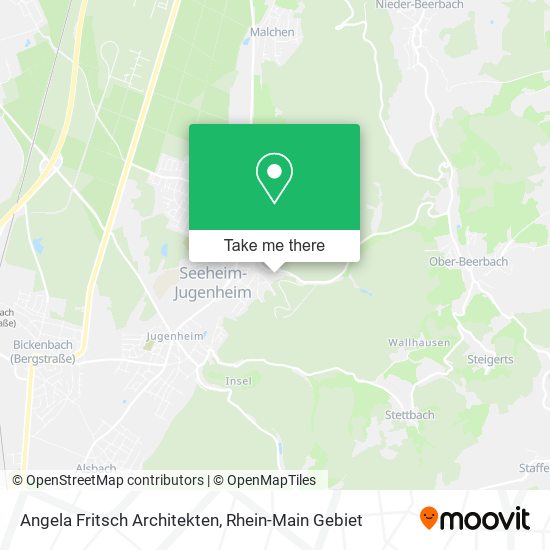 Карта Angela Fritsch Architekten