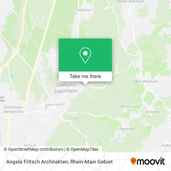 Карта Angela Fritsch Architekten