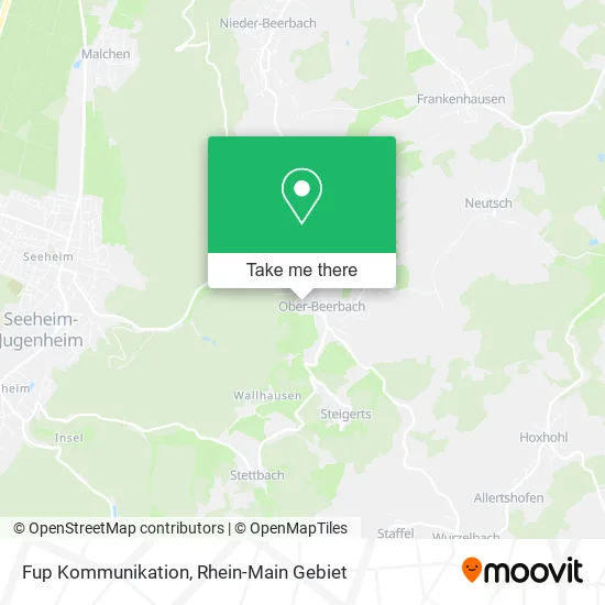 Карта Fup Kommunikation