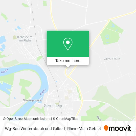 Карта Wg-Bau Wintersbach und Gilbert