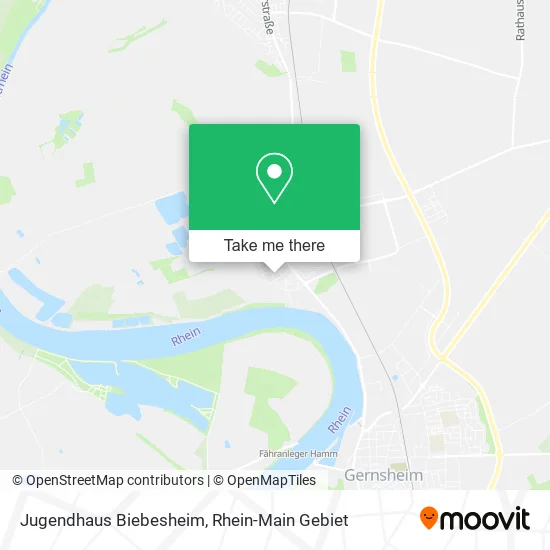 Карта Jugendhaus Biebesheim