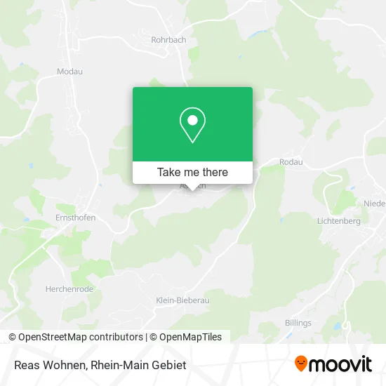 Карта Reas Wohnen