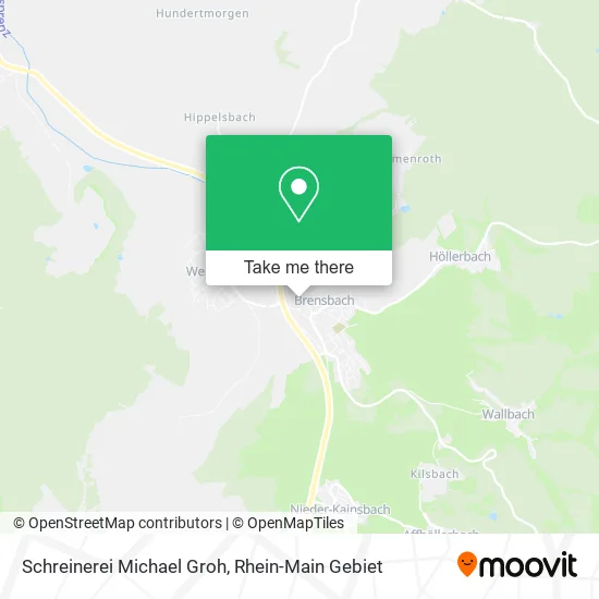 Карта Schreinerei Michael Groh