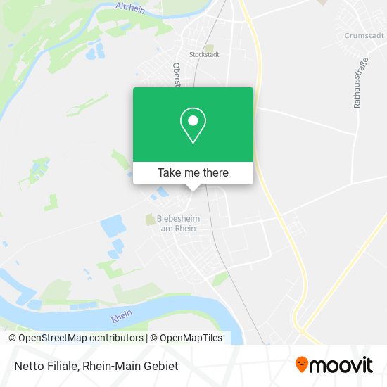Netto Filiale map