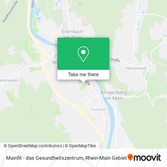 Карта Mainfit - das Gesundheitszentrum