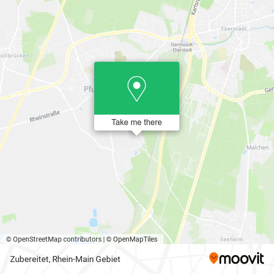 Карта Zubereitet