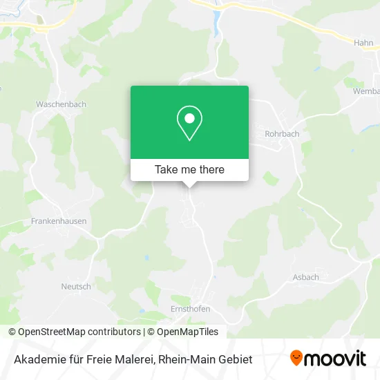 Карта Akademie für Freie Malerei