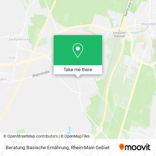 Карта Beratung Basische Ernährung