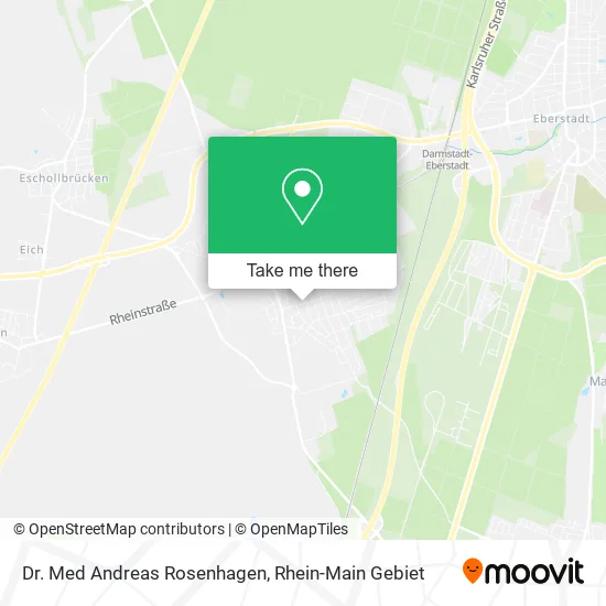 Карта Dr. Med Andreas Rosenhagen