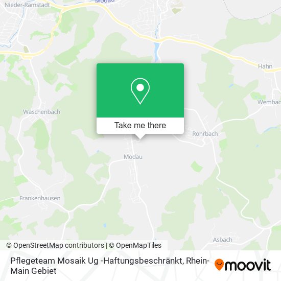 Pflegeteam Mosaik Ug -Haftungsbeschränkt map