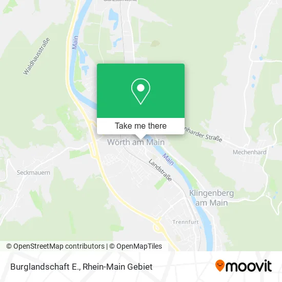 Карта Burglandschaft E.