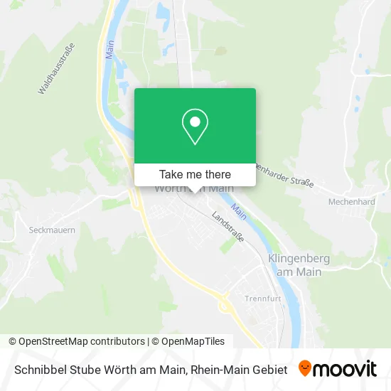 Карта Schnibbel Stube Wörth am Main