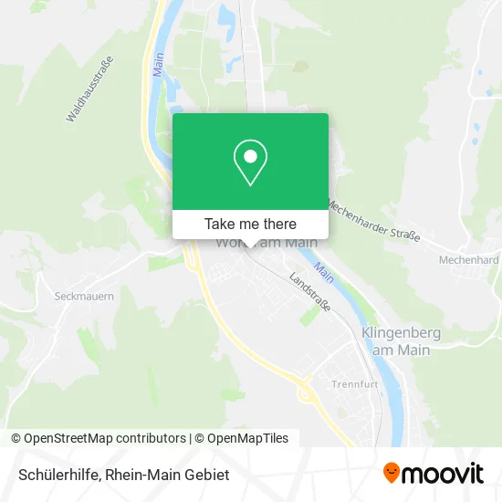 Карта Schülerhilfe