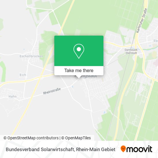 Bundesverband Solarwirtschaft map