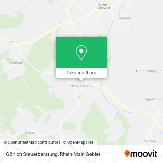 Görlich Steuerberatung map