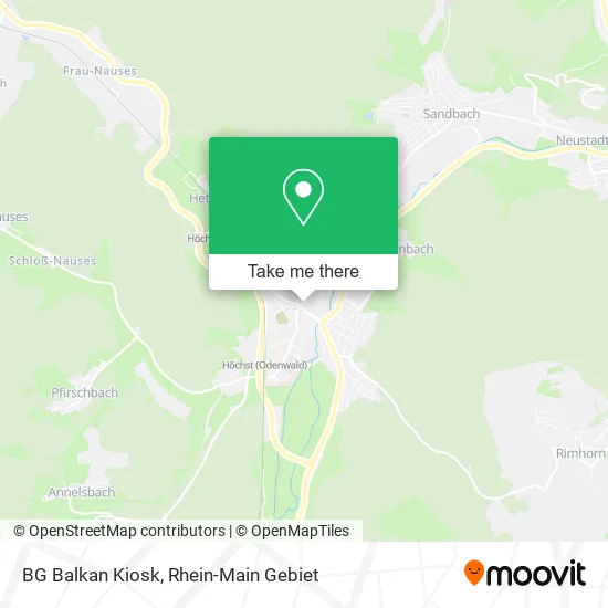 Карта BG Balkan Kiosk