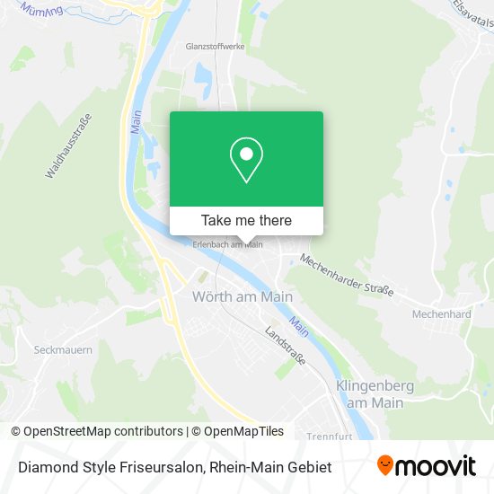 Карта Diamond Style Friseursalon