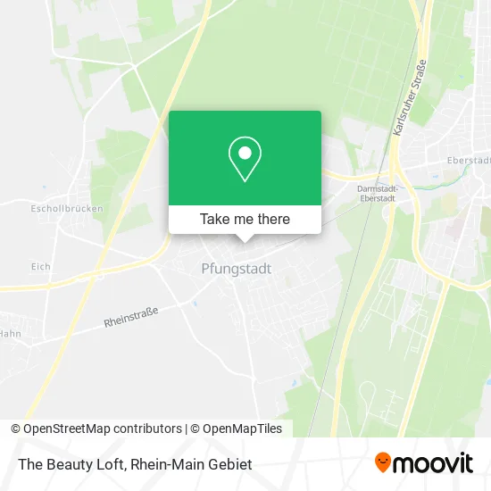 Карта The Beauty Loft