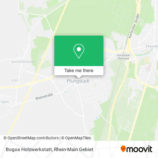 Карта Bogos Holzwerkstatt