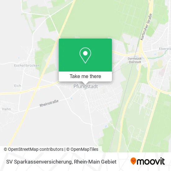 Карта SV Sparkassenversicherung
