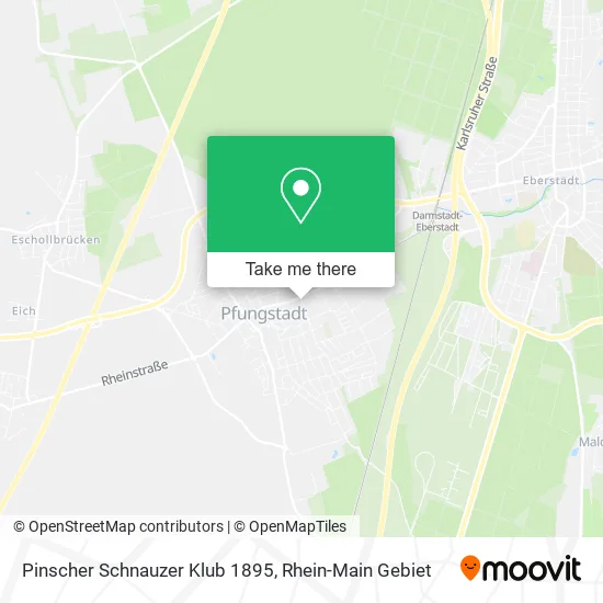 Карта Pinscher Schnauzer Klub 1895