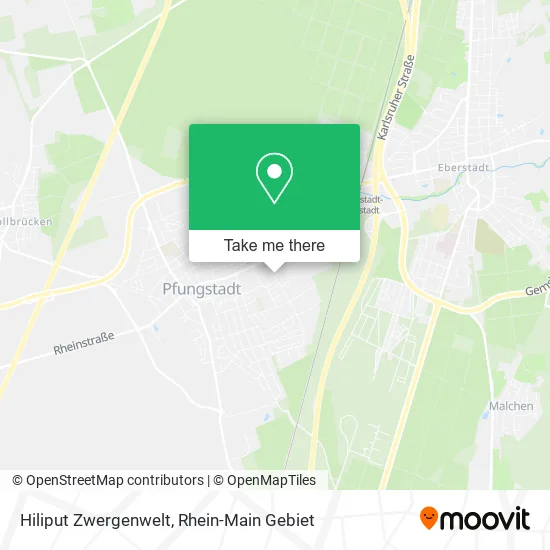 Карта Hiliput Zwergenwelt