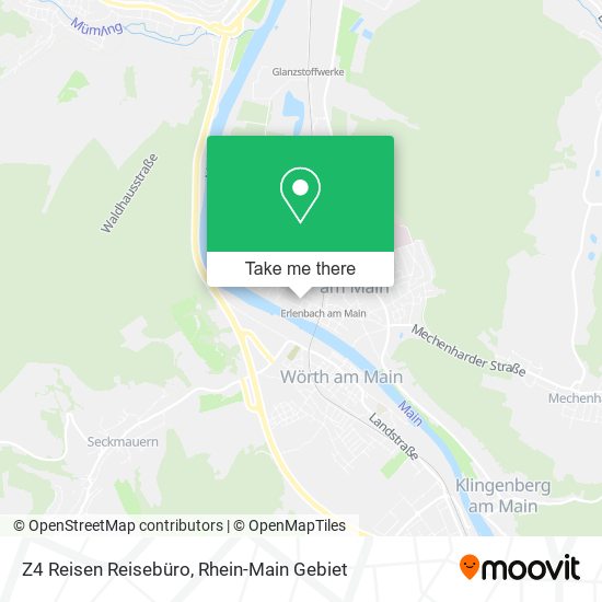 Z4 Reisen Reisebüro map