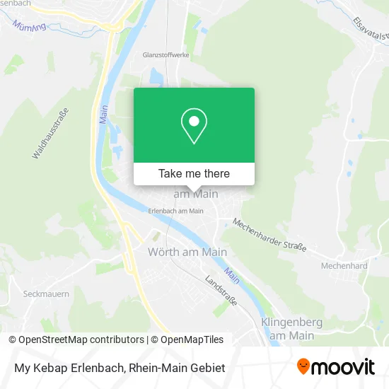 Карта My Kebap Erlenbach
