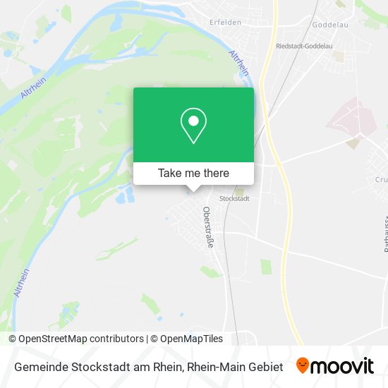 Gemeinde Stockstadt am Rhein map