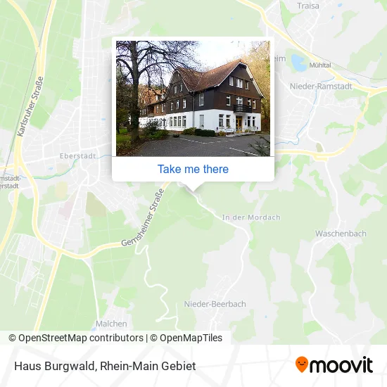Карта Haus Burgwald