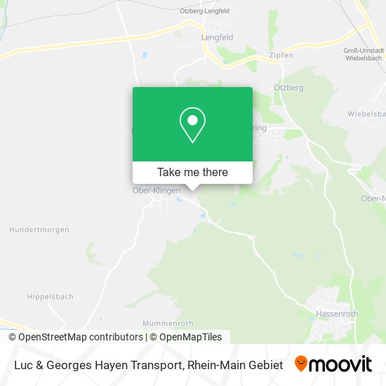 Luc & Georges Hayen Transport map