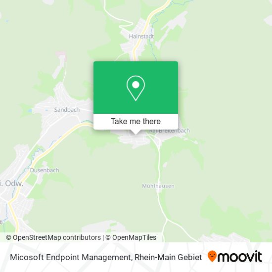 Micosoft Endpoint Management map
