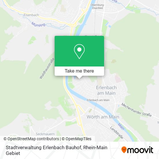 Stadtverwaltung Erlenbach Bauhof map