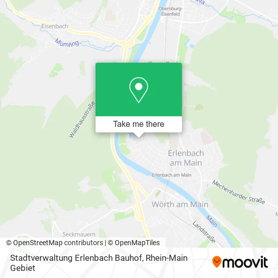 Карта Stadtverwaltung Erlenbach Bauhof