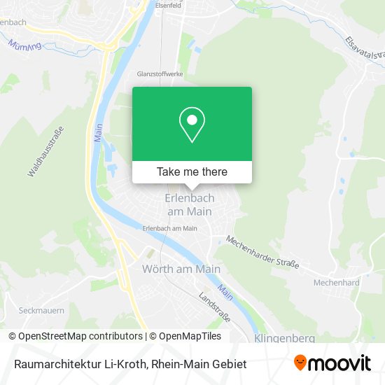 Raumarchitektur Li-Kroth map