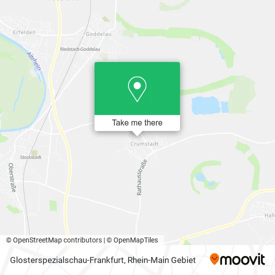 Карта Glosterspezialschau-Frankfurt