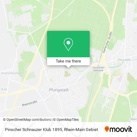 Карта Pinscher Schnauzer Klub 1895