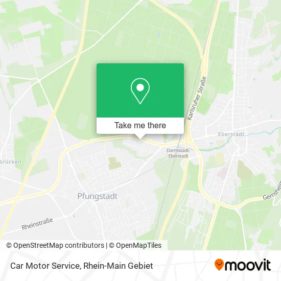 Карта Car Motor Service