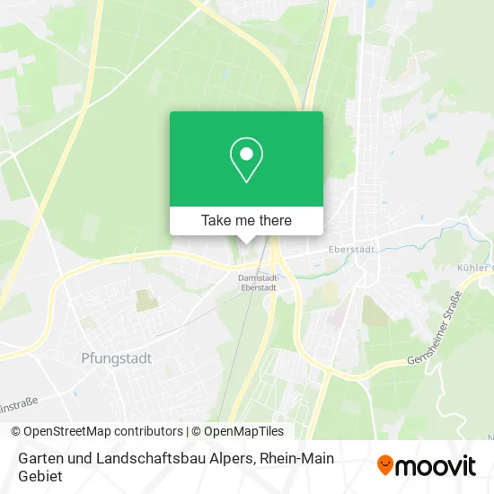 Карта Garten und Landschaftsbau Alpers