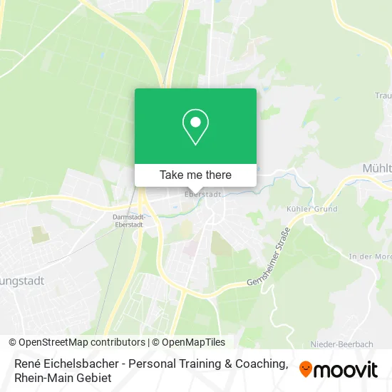 Карта René Eichelsbacher - Personal Training & Coaching