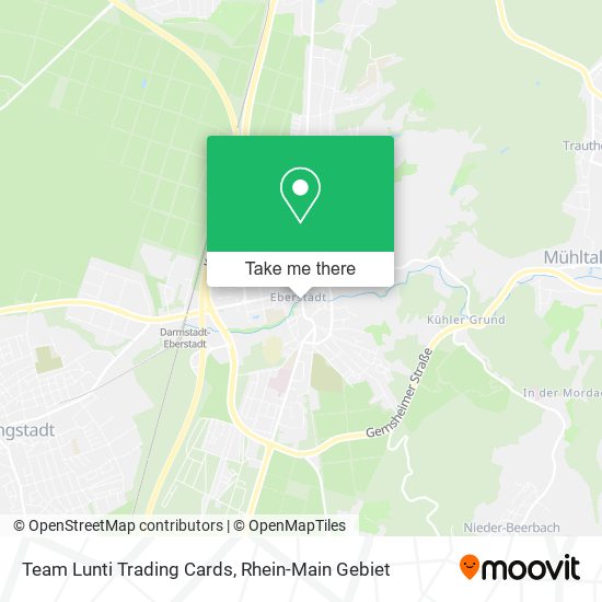 Team Lunti Trading Cards map