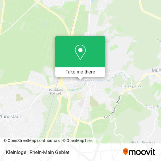 Карта Kleinlogel