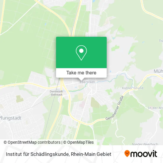 Institut für Schädlingskunde map