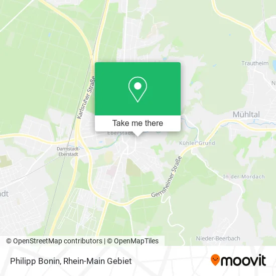 Карта Philipp Bonin