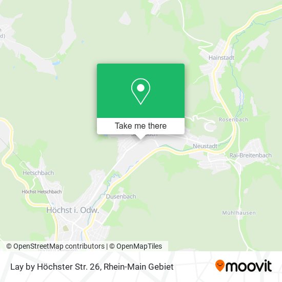 Lay by Höchster Str. 26 map