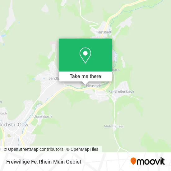 Карта Freiwillige Fe