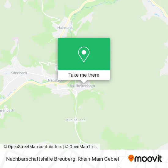 Карта Nachbarschaftshilfe Breuberg