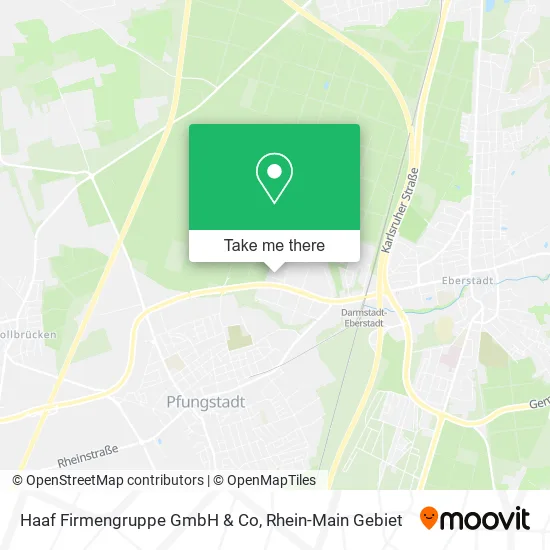 Карта Haaf Firmengruppe GmbH & Co