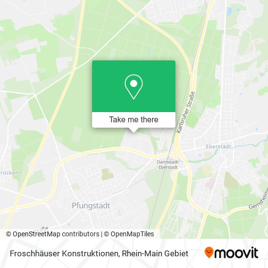 Froschhäuser Konstruktionen map